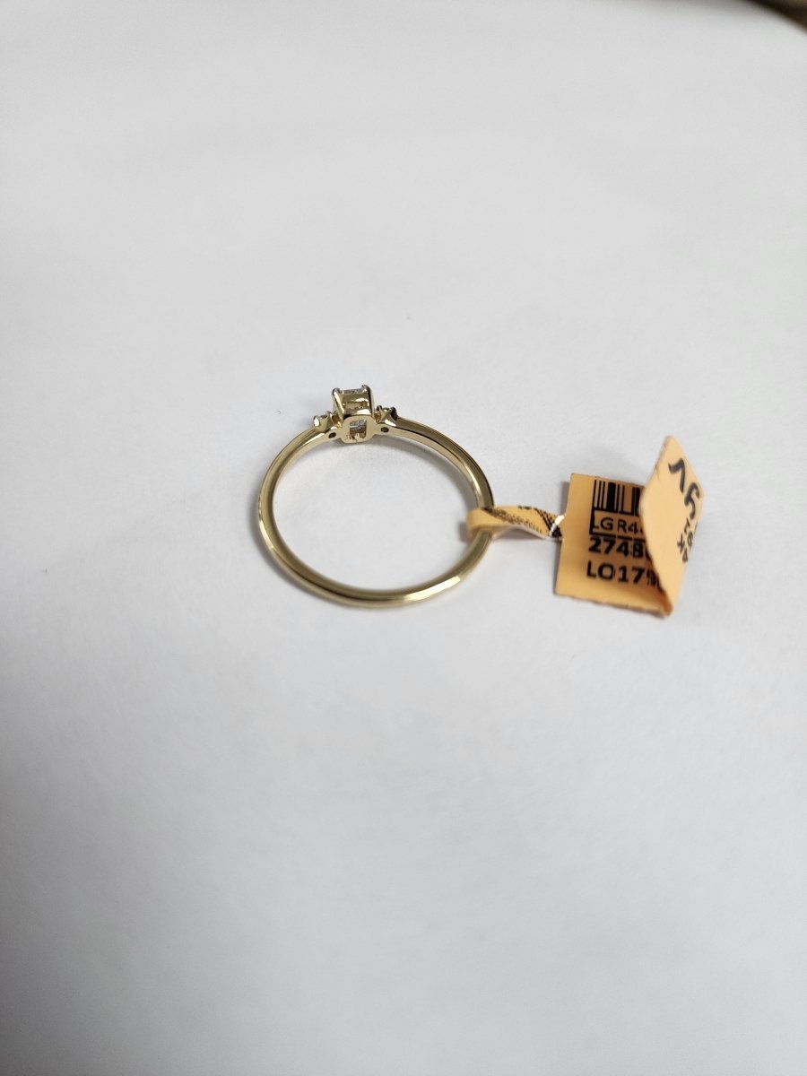 14ct Yellow Gold Lab Grown Diamond 0.33carat Ring