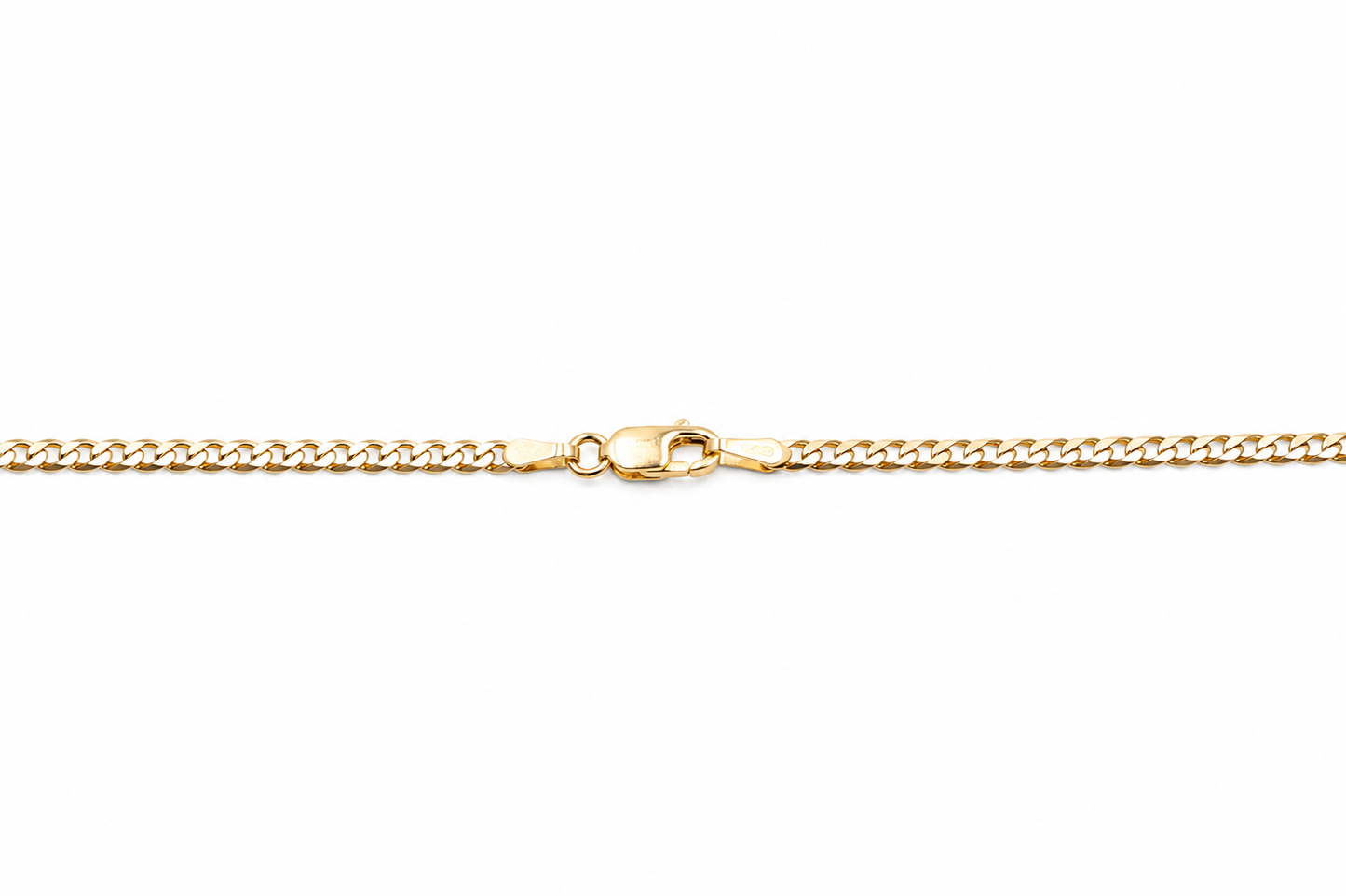 9ct Gold Curb Link Chain 60cm 70HK1445/4
