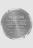 Nixon Mens White/Silver Corporal SS Watch - A346 179-00