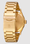 Nixon Mens Oxblood Sunray/ Gold Sentry SS Watch - A356 5094-00