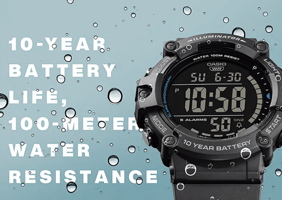 Casio Standard Digital Watch - AE-1500 Series