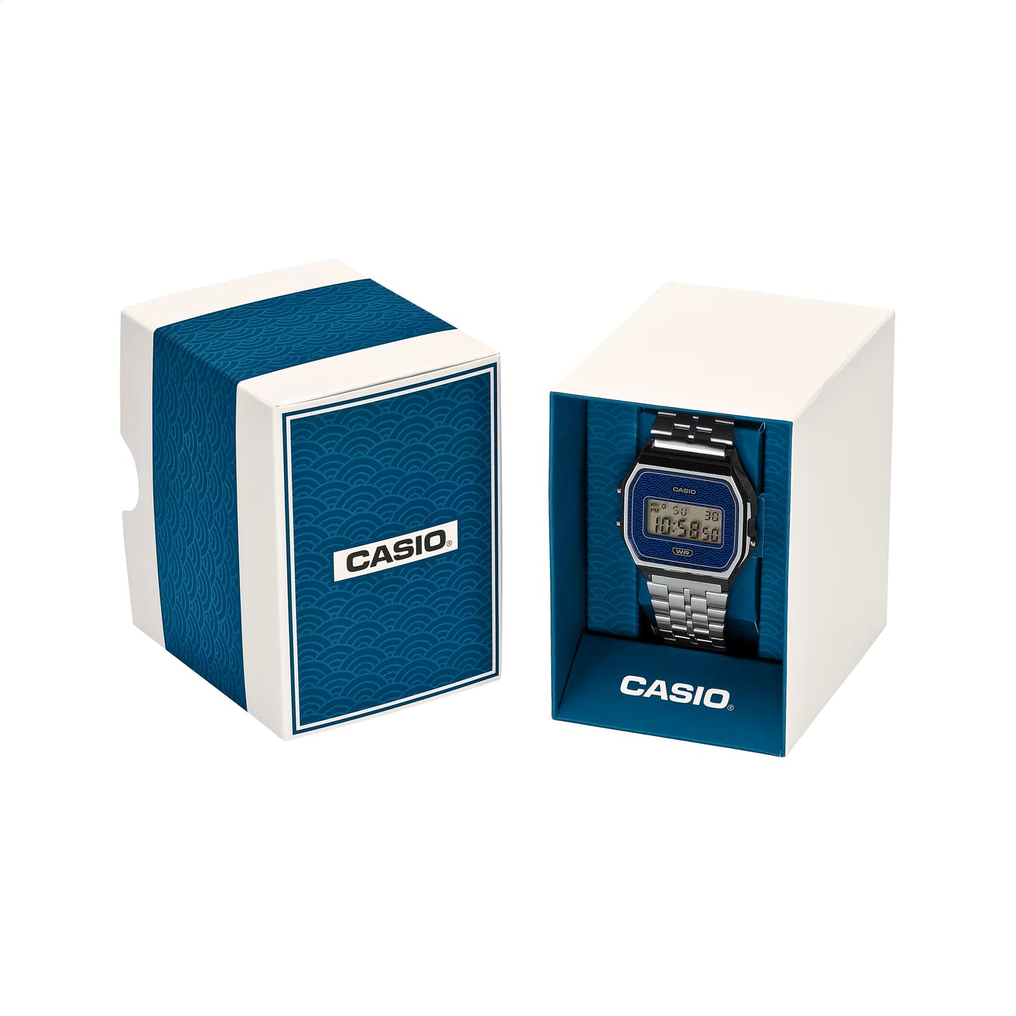 Casio Digi Made in Japan Blue Dial A159WEVJ-2