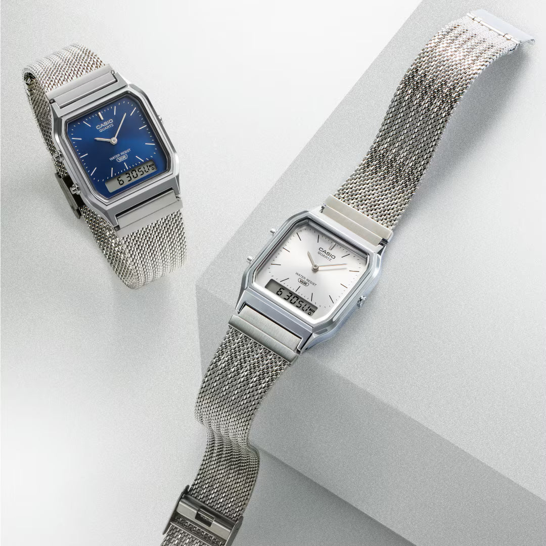 Casio Classic Duo Mesh Strap AQ-230EM-7A