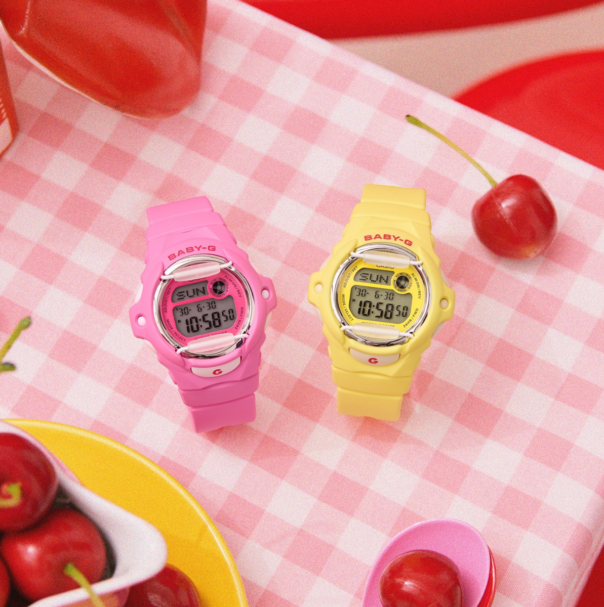 Baby-G | Casio Women's Digital Pink Watch - BG169CH-4D