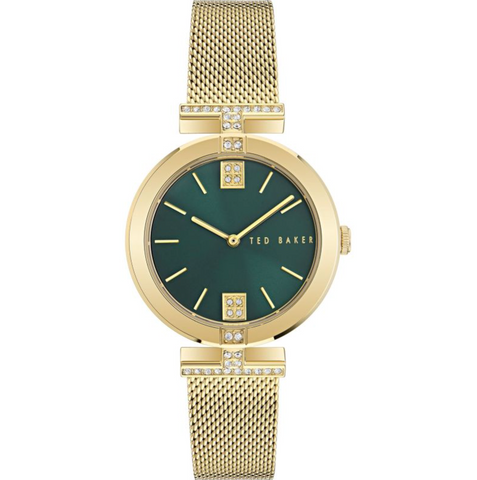 Ted Baker Women's Gold/Green Darbey Watch - BKPDAF305