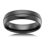 Zirconium ring Matt Polished split CW4440/6