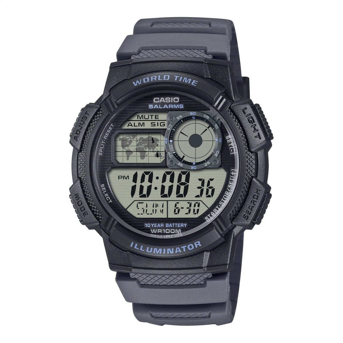 Casio Mens Standard Digital Watch -AE1000W-8A