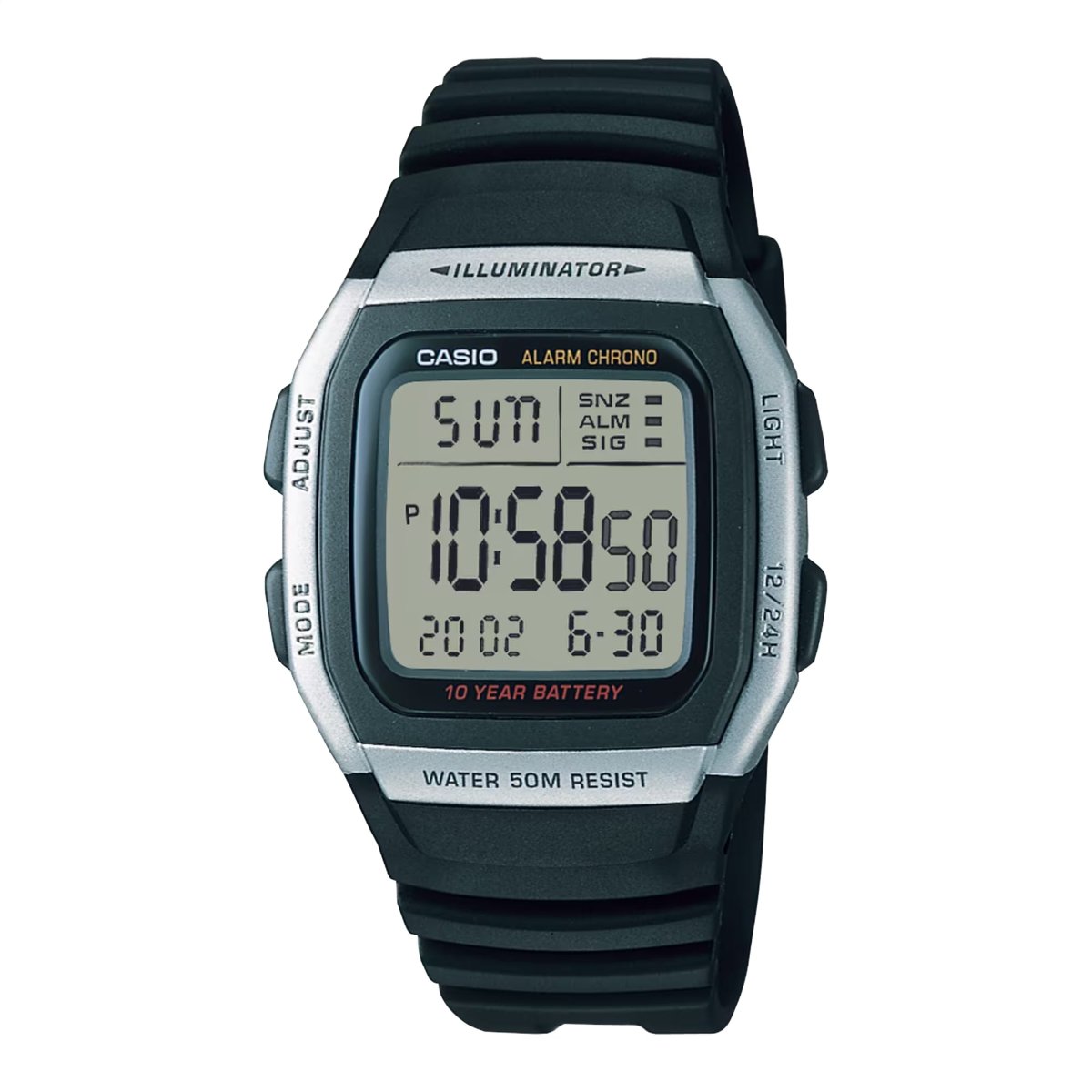 Casio Digital Watch W-96H-1AV