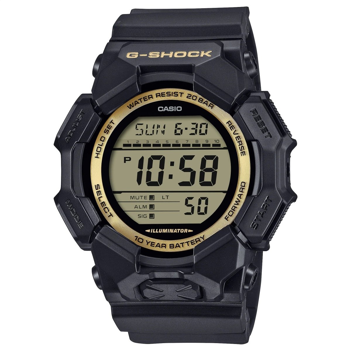 Casio Gshock Full Digital GD010GB-1A9