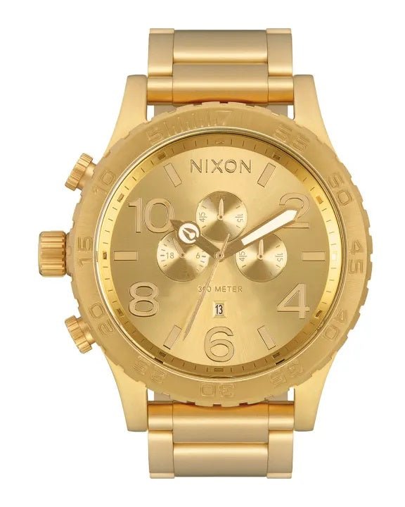 Nixon Men's All Gold 51-30 Chrono Watch A1389-502-00 – Stonex