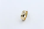 9ct Gold Wedding Plain Band 8mm wide