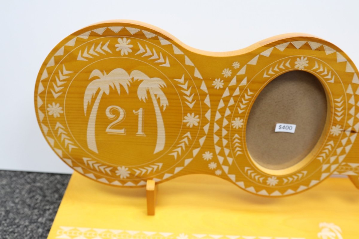 21st Island Design Key with Laser Engraved