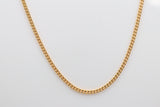 Copy of 9ct Gold Solid Curb Link Chain 50cms