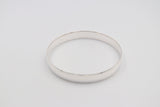 Sterling Silver Heavy Bangle 5.75mm SYB14