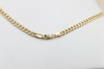 9ct Gold Hollow Open curb Chain GC04