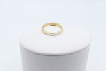 9ct Yellow Gold Baguette Diamond Channel set Ring