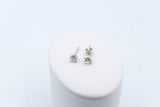 18ct White Gold Diamond Set Solitaire Earrings TDW 1ct SYE997Y