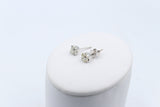 18ct White Gold Diamond Set Solitaire Earrings TDW 1ct SYE997Y