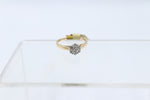 9ct Gold Genuine Diamond Cluster ring TDW 0.35ct SYR3668