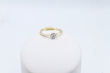 9ct Gold Diamond Solitaire ring TDW 0.25ct SYR7925