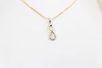 9ct Gold Infinity Pendent SYP3695
