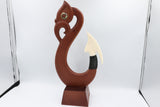 Wooden Manaia Hook On Stand