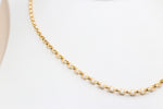 9ct Gold Oval Belcher Chain 50cm 9YB02.50
