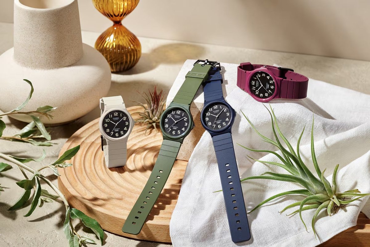 Casio Analogue WR Watch MQ24UC-2B