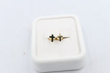 9ct Gold  Cross Earrings