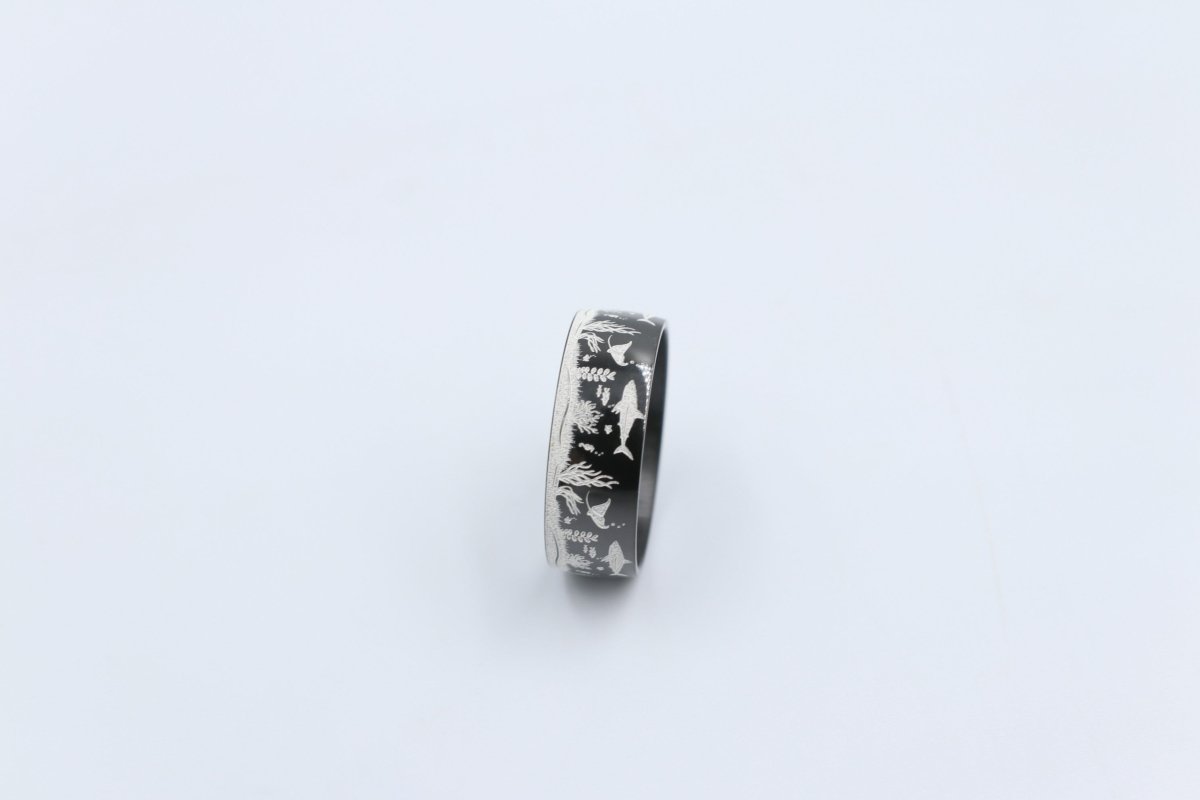 Zirconium Underwater design ring HR5094/8