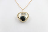 9ct Gold Large Puff Heart