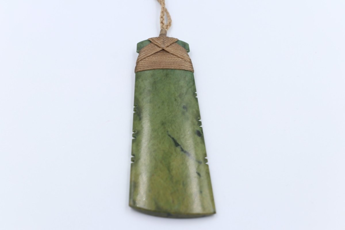 New Zealand Greenstone Hei Toki Raukaraka Stone