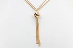 9ct Gold Multi Chain Overlapping Necklace 42cm