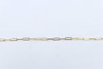 9ct Gold Paper clip Link Bracelet