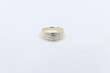 9ct Gold Ring with CZ SYR2299