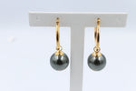18ct Gold Plated Faux Pearl Earrings