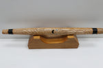 Wooden Putorino Flute with Base
