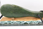 New Zealand Greenstone Mere 30cms with Base