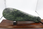 New Zealand Greenstone Mere 270mm or 27cm with Base