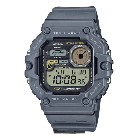 Casio Digital Moon and Tide watch WS1700H-8A