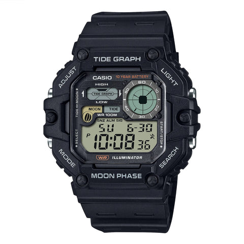 Casio Digital Moon and Tide watch WS1700H-1A