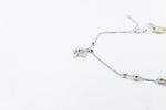 Stg Silver Anklet 25 to 29cm IRA2