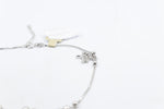 Stg Silver Anklet 25 to 29cm IRA2