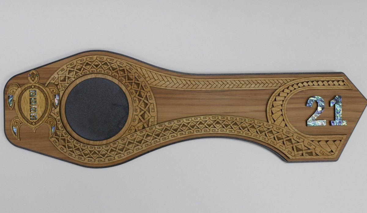 21st Celebration Key Polynesian Turtle design 21PT-1