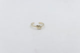 9ct Gold Ladies Gold Toe Ring SYT255