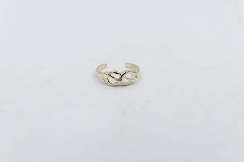 9ct Gold Ladies Gold Toe Ring SYT238