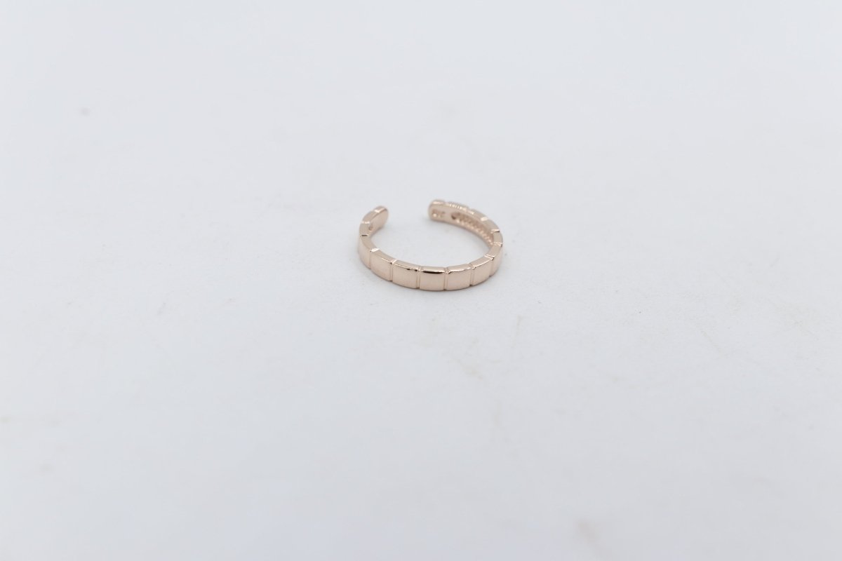 9ct Rose Gold Ladies Gold Toe Ring SYT196