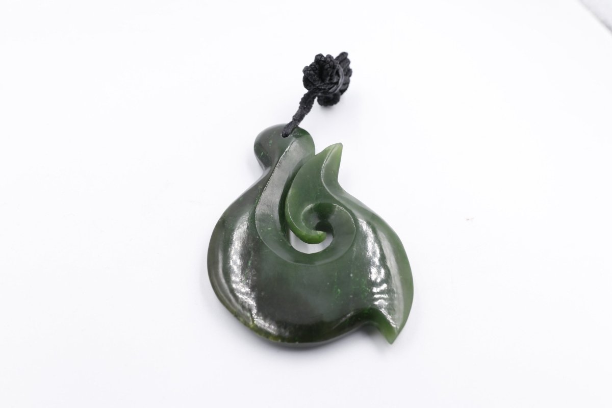 New Zealand Greenstone Fish Hook