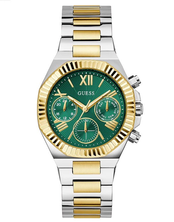 Guess Equality Polished Two Tone Watch GW0769L4