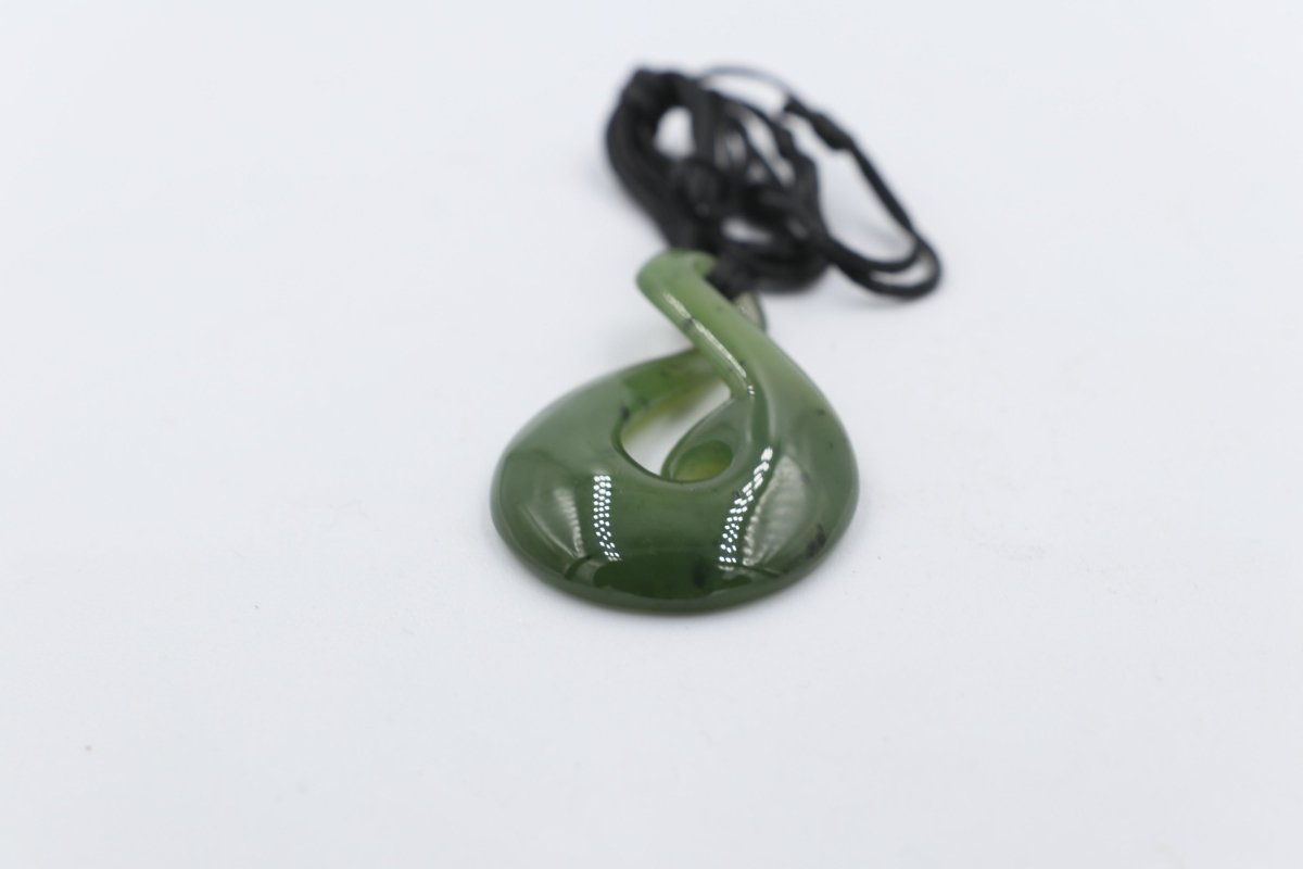 New Zealand Greenstone Koru twist